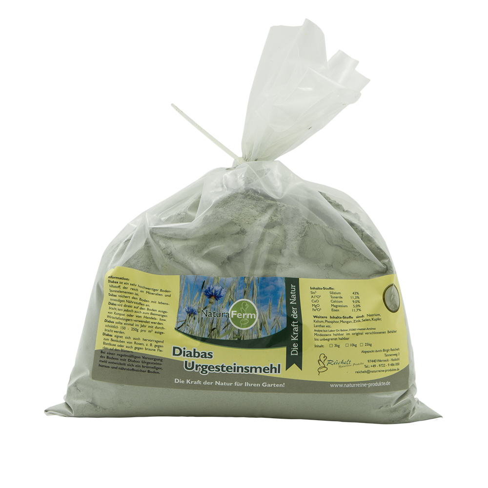 Diabas Urgesteinsmehl Bodenverbesserer